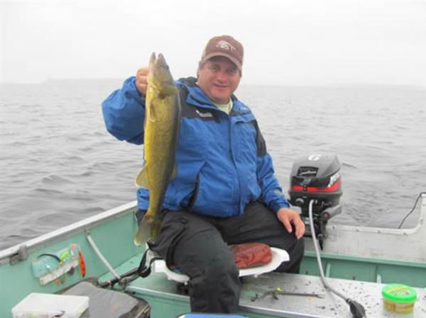 Fishing at Kap Lake
