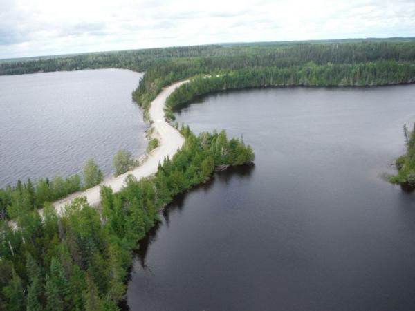 Drive to fishing Lodges